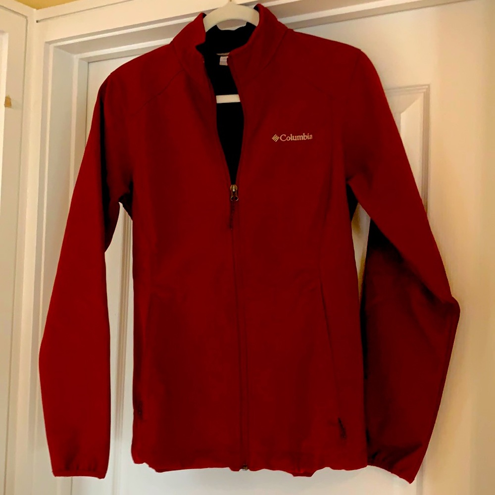 Columbia fleece lined jacket